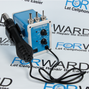 Паяльная станция FORWARD 858 аналоговая индикация,фен в ручке в металлическом блоке с регулировками (Rotating wind) FW-858
