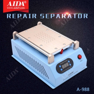 Сепаратор вакуумний "8,5" 19см*11см Aida A-988B/CE988 для розділення дисплейних комплектів із вбудованим вакуумним насосом