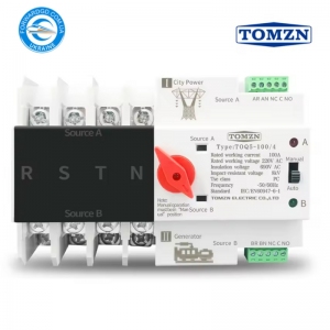 Переключатель питания TOMZN Mini Din Rail 3P ATS, 63А-125А, 230В.