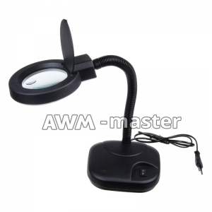 Лампа настольная, светодиодная с линзой LED NT-139