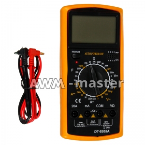 Мультиметр DT-9205A