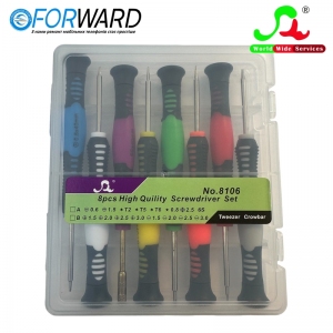 Набор отверток №.8106a Crowbar screwdriver, 8 отверток.