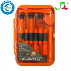 Набор инструментов №.91020 Precision screwdriver, 6 отверток : Y0.6,*0.8,T5,T6,+1.5,-1.5, 2 лопатки