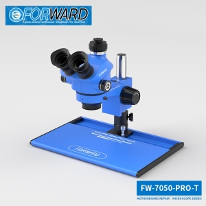 Микроскоп Forward FW-7050 Pro-T (обновление + модель с направляющими) тринокулярный стереомикроскоп